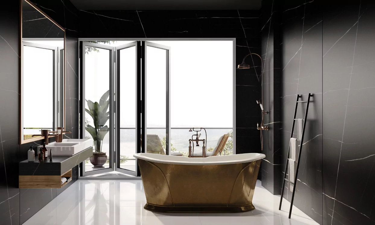 Bathrooms, floors and walls by South Coast Stone