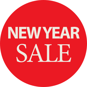 Text: New Year Sale